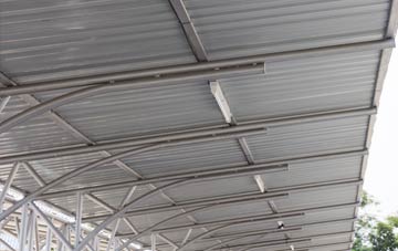 installing St Nicholas At Wade metal roofing